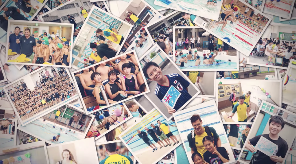 長岡市　オーストラリア競泳チームへの応援メッセージ動画